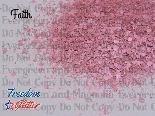 Faith (Matte Fluorescent Glitter)