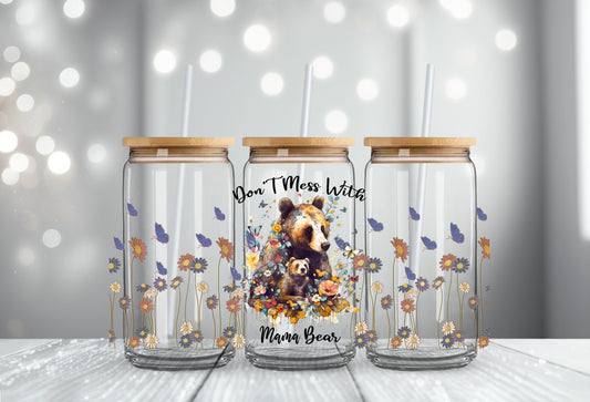 Mama bear floral