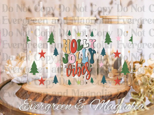 28-Holly Jolly vibes-Retro Christmas Merry