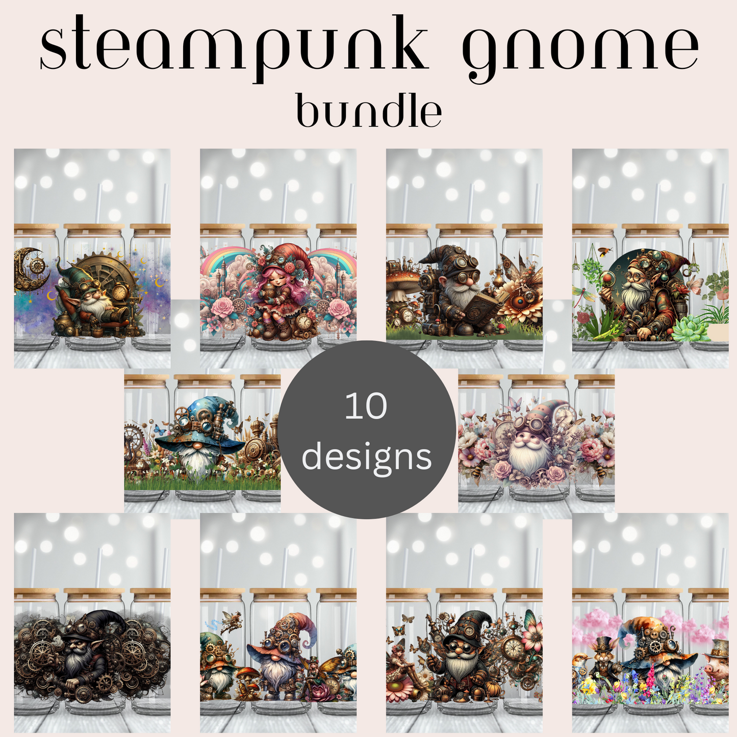 Steampunk Gnomes Bundle