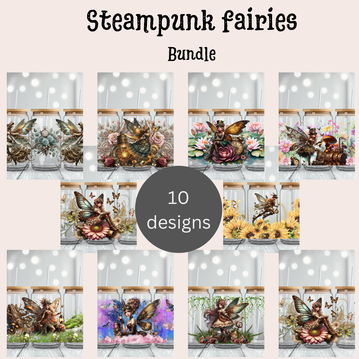 Steampunk Fairies Bundle