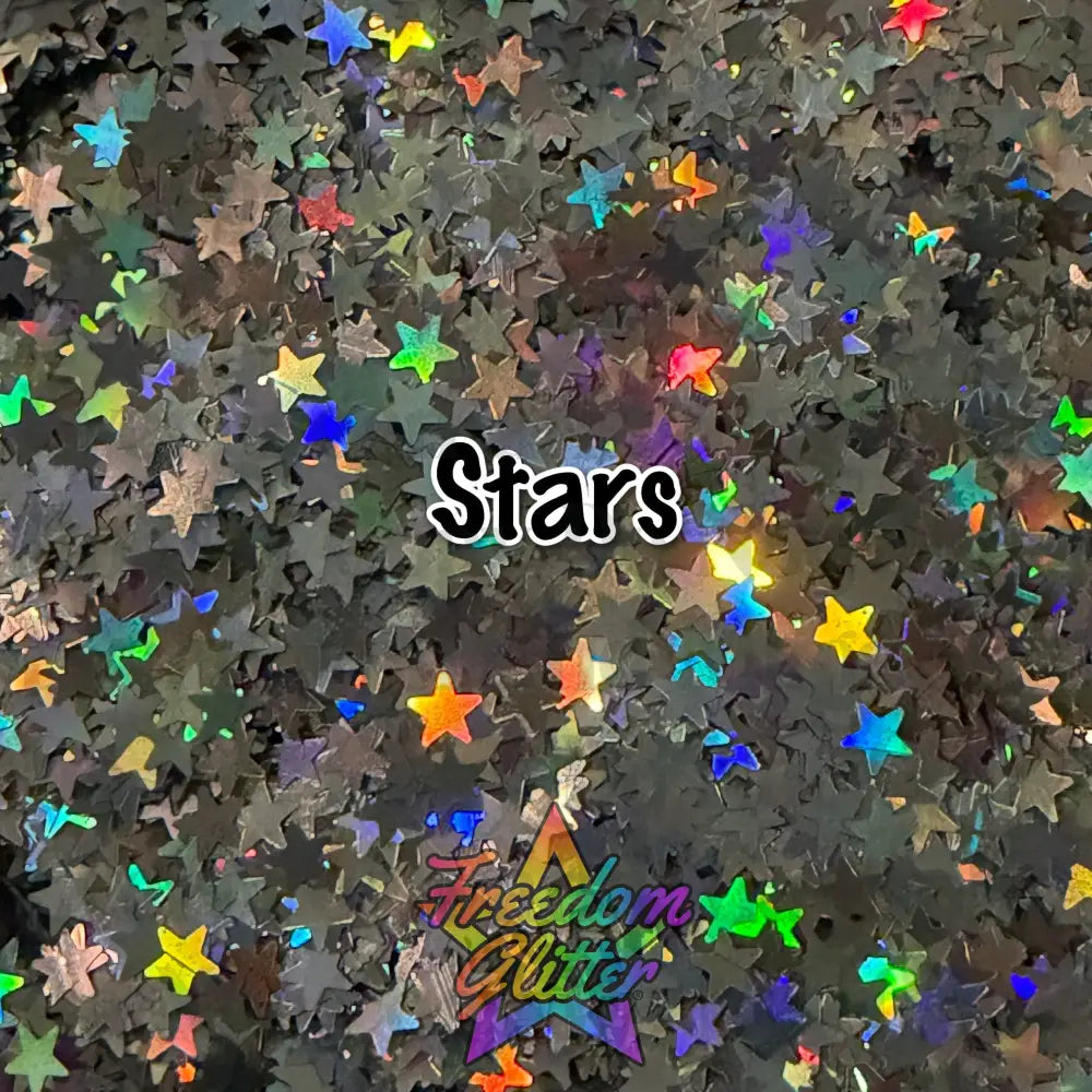 2mm Stars (Shape Glitter)