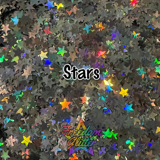 2mm Stars (Shape Glitter)