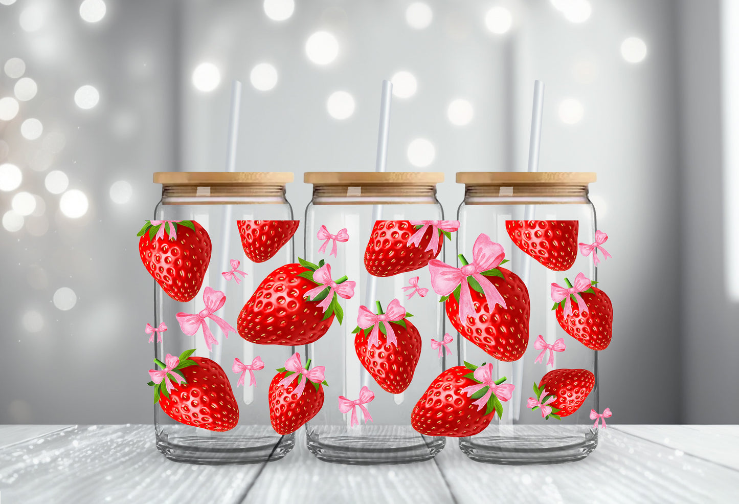 Strawberry & Bows