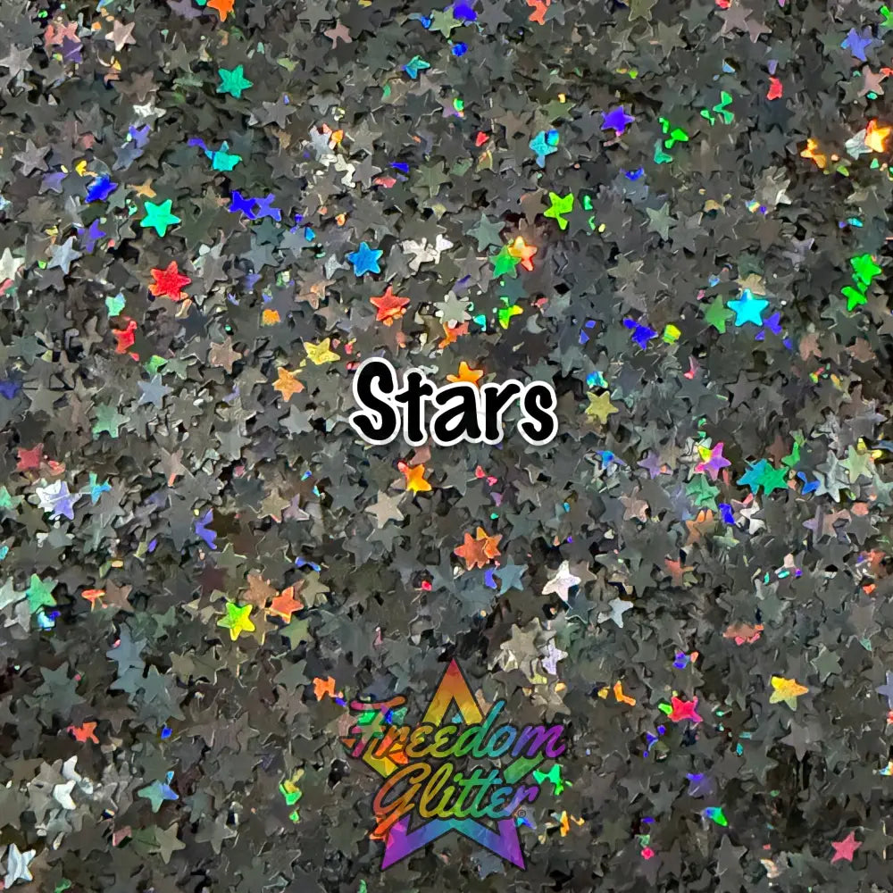 3mm Stars (Shape Glitter)