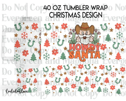 Howdy Santa Christmas