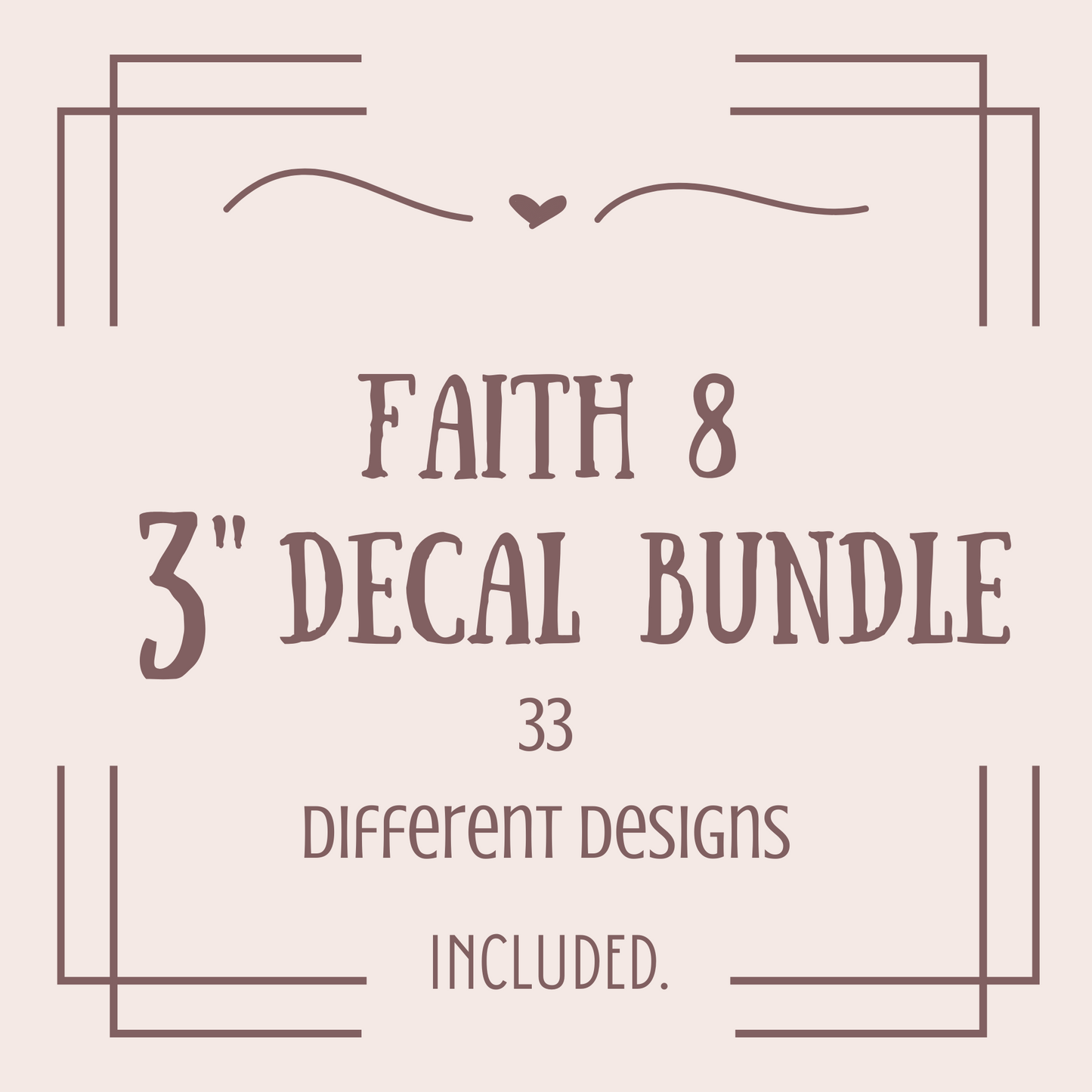 Faith Decal Bundle 8