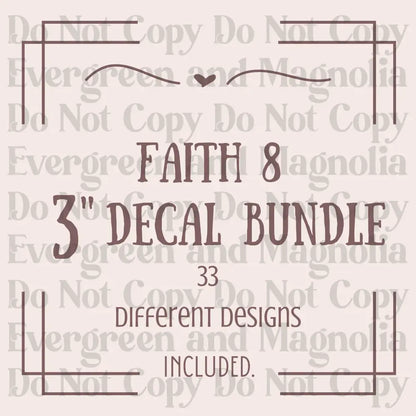 Faith Decal Bundle 8