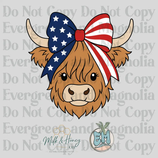 4th of July Cow Collection