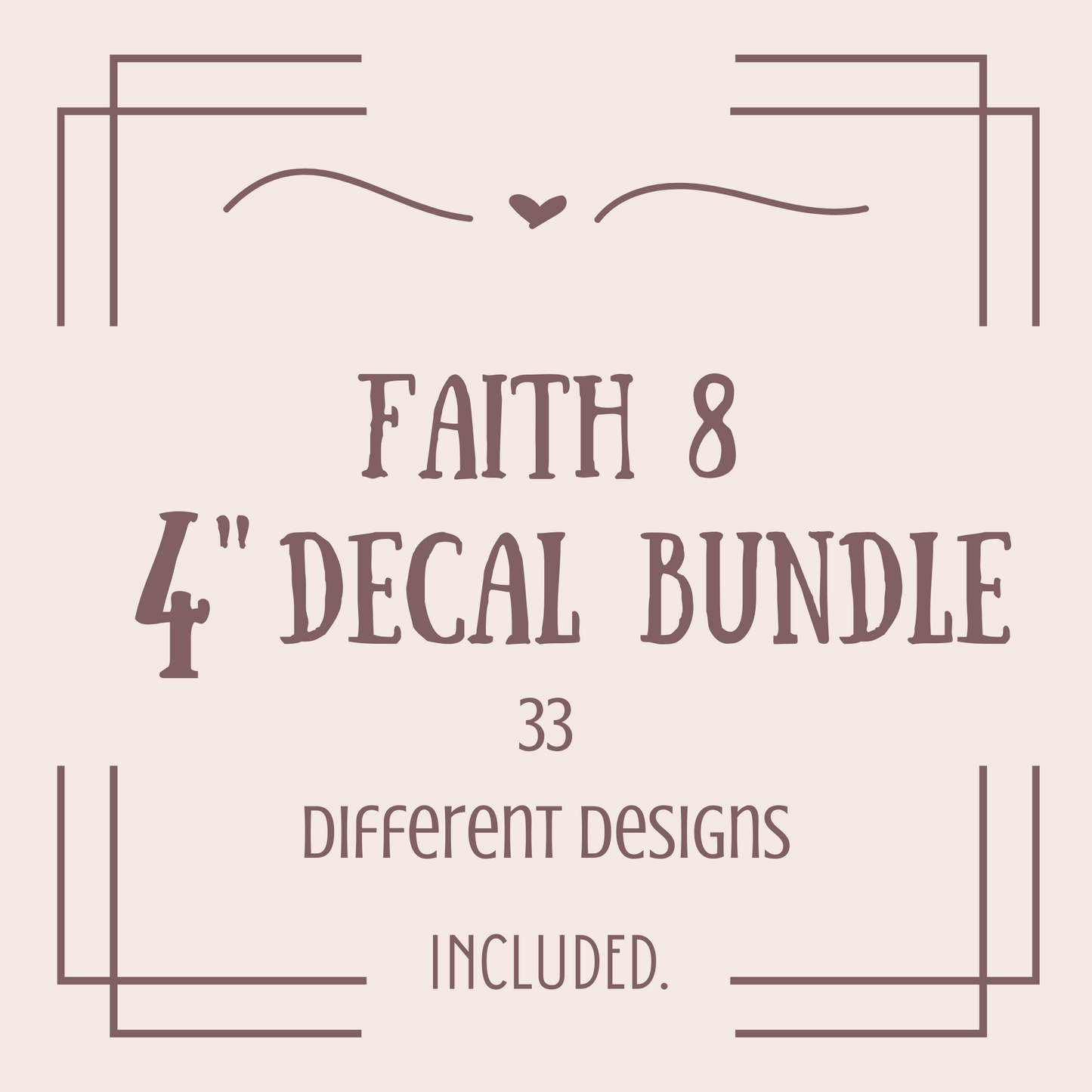 Faith Decal Bundle 8