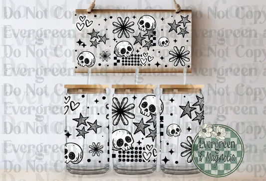 Skulls & flowers