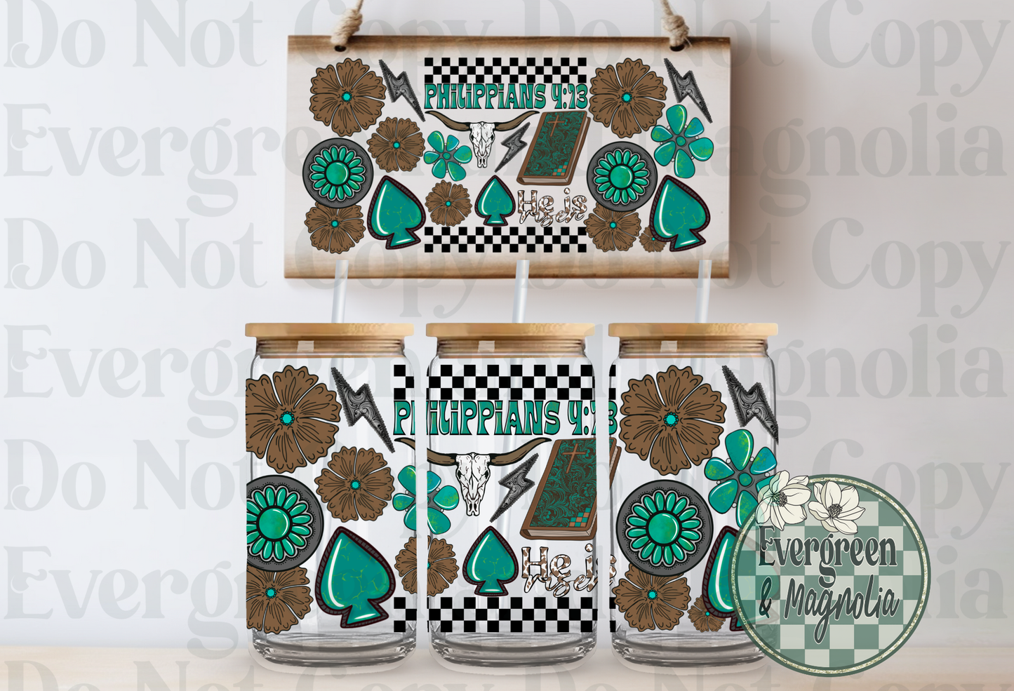 Phillipians 4:13 - He Is Risen