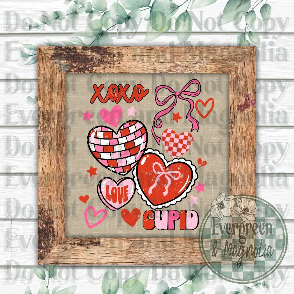 Valentine CollageDistressed