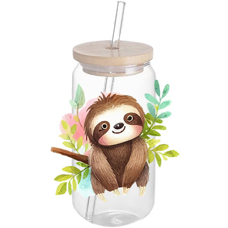 Sloth Decal 6