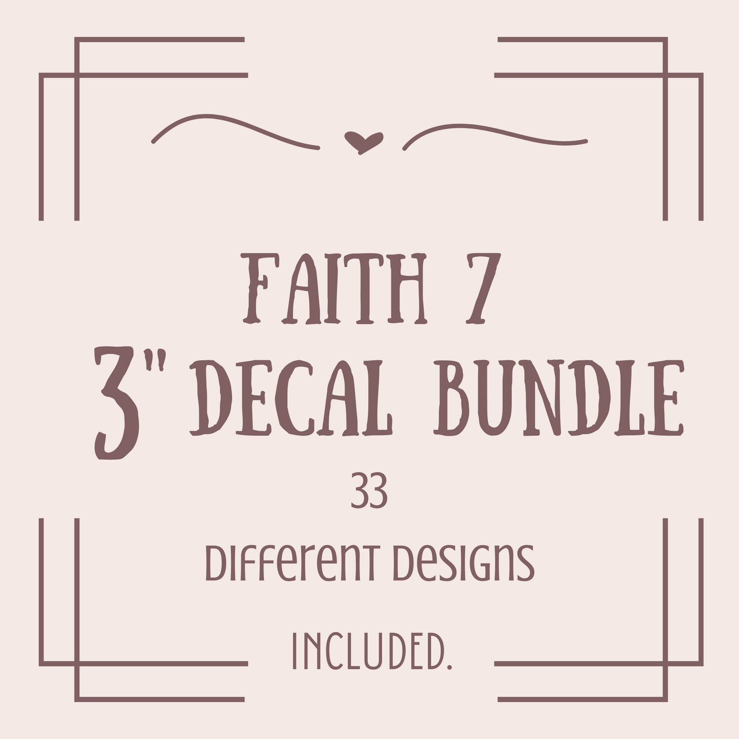 Faith Decal Bundle 7