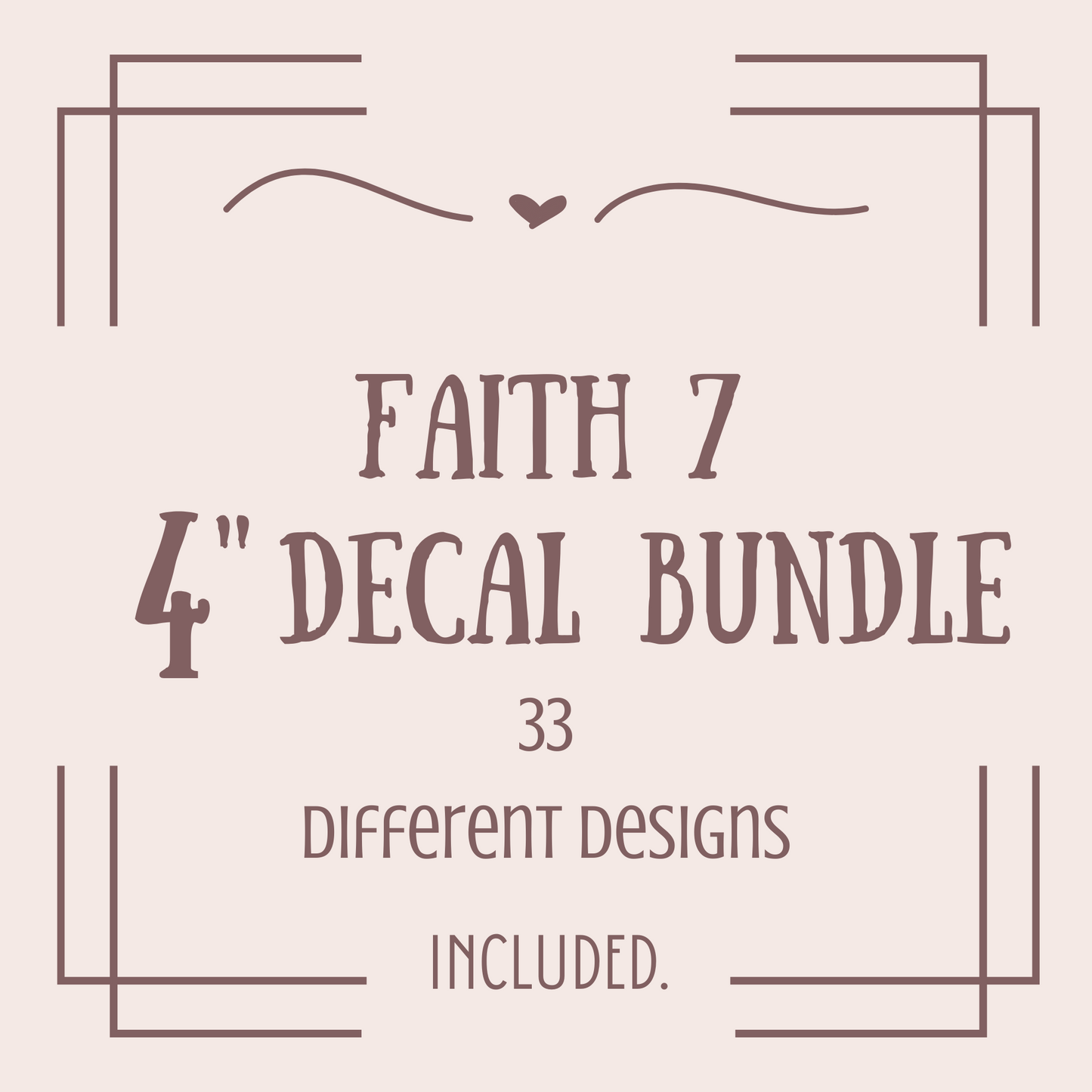 Faith Decal Bundle 7