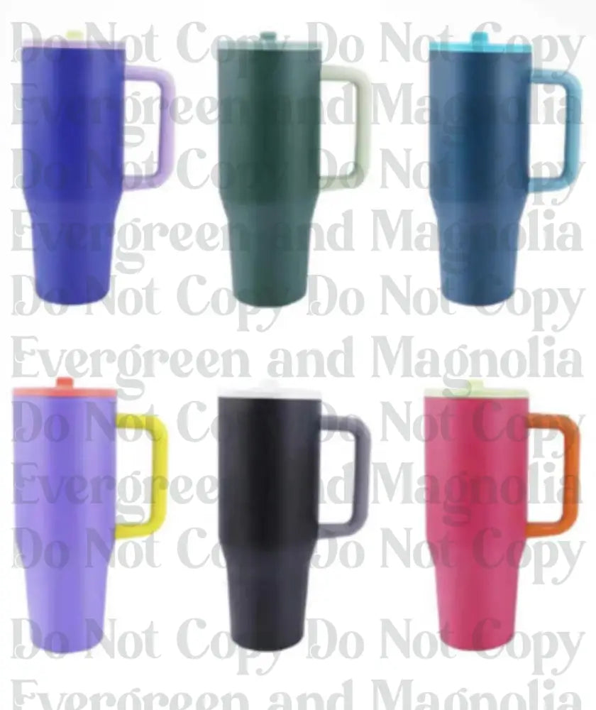 WS - 40oz No Spill Tumblers