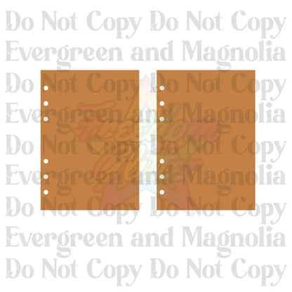 Wholesale A5 Acrylic Notebook Cover Bundle – 24 Sets (Front & Back Covers)