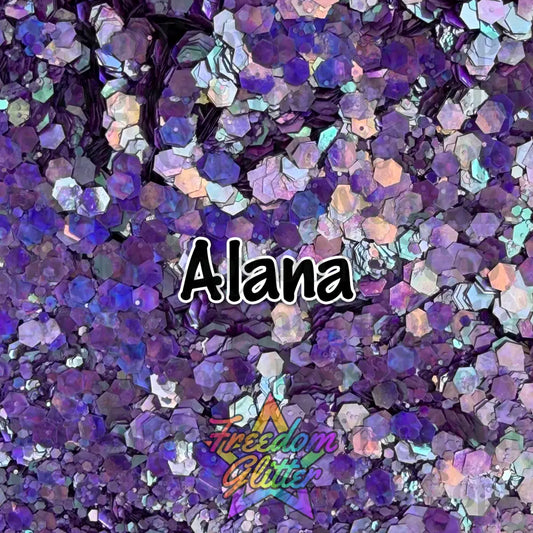Alana (Hologram Glitter)