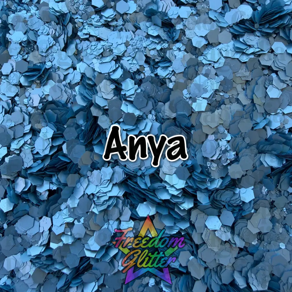 Anya (Matte Fluorescent Glitter)