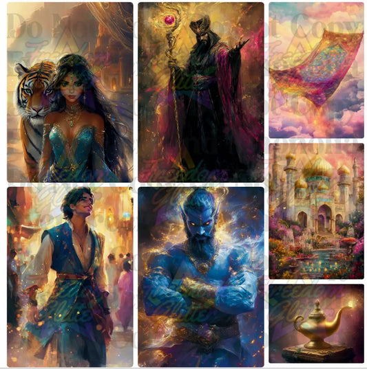 Mixed Image Sheet - Arabian Nights 2 (Printed Vinyl)