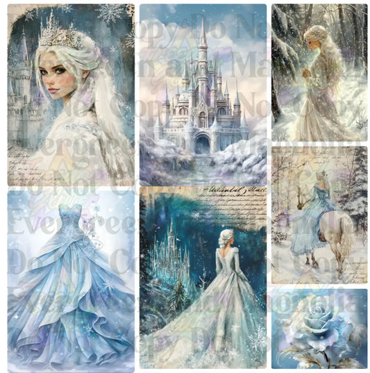 Mixed Image Sheet - Ice Queen (Printed Vinyl)