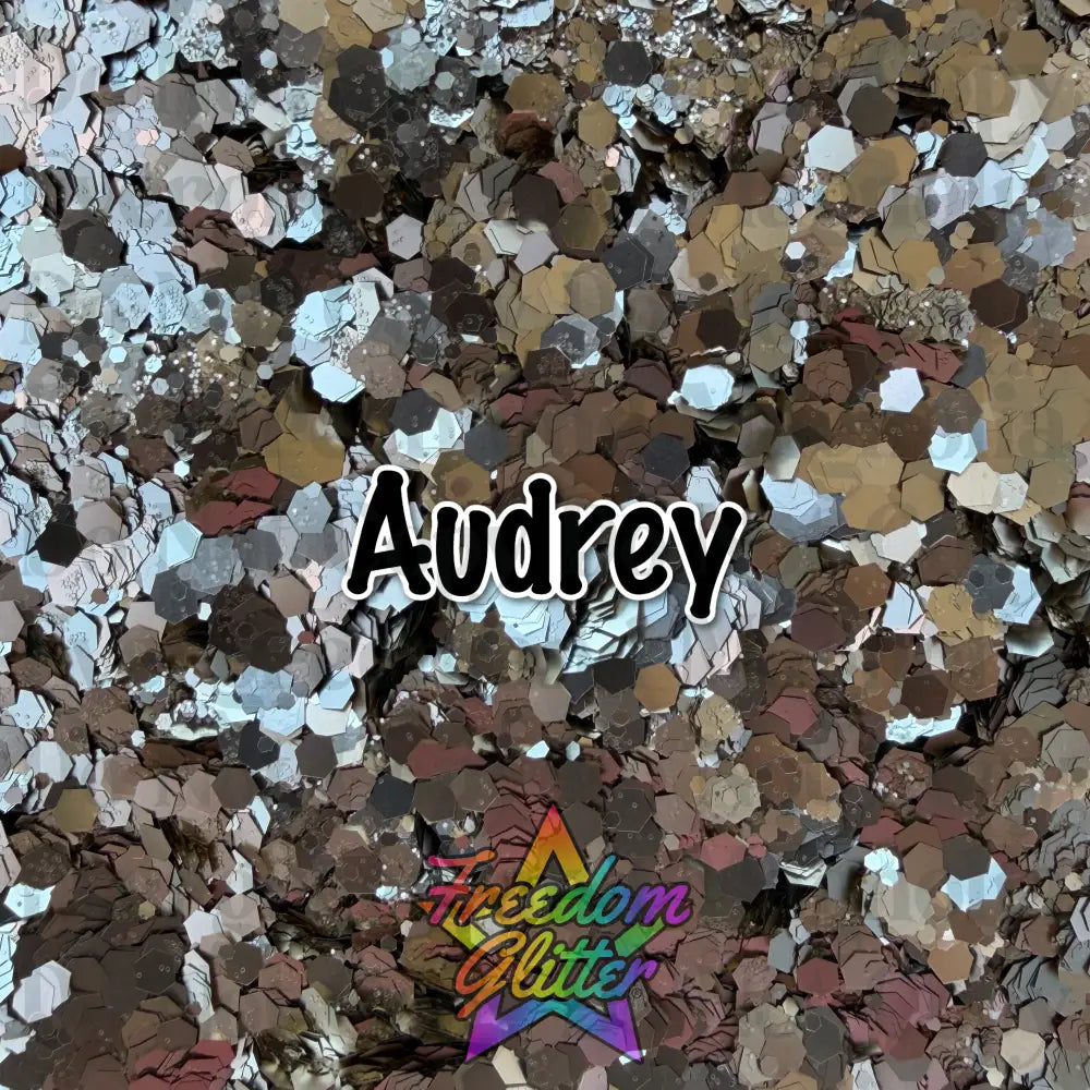 Audrey (Matte Metallic Glitter)