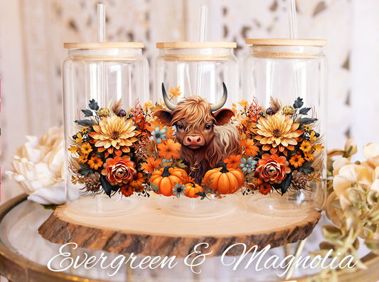 Autumn vibes Bundle 5 HIghland cow