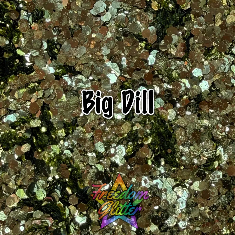 Big Dill (Metallic Glitter)