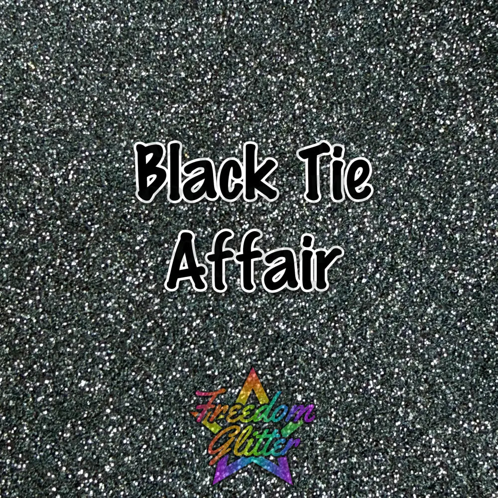 Black Tie Affair (Metallic Glitter)