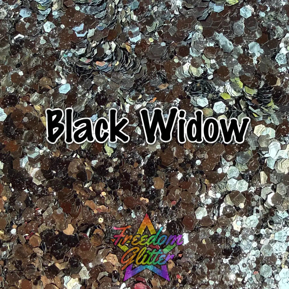 Black Widow (Metallic Glitter)