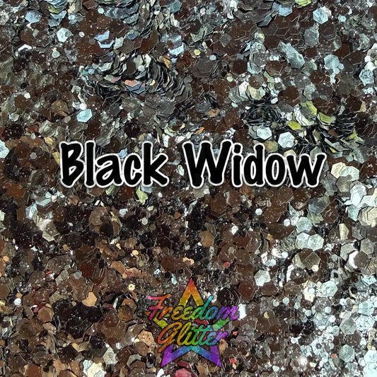 Black Widow (Metallic Glitter)