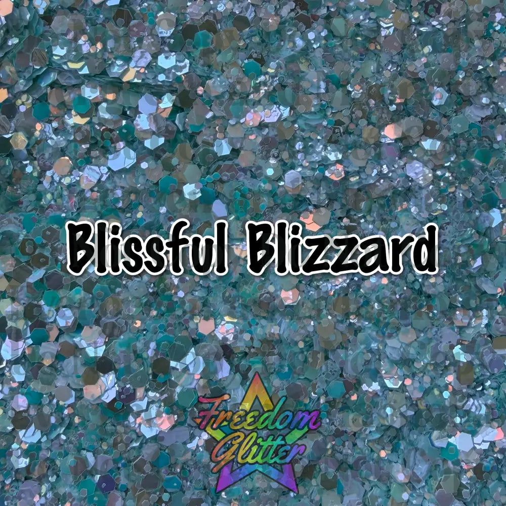 Blissful Blizzard (Glow Glitter)