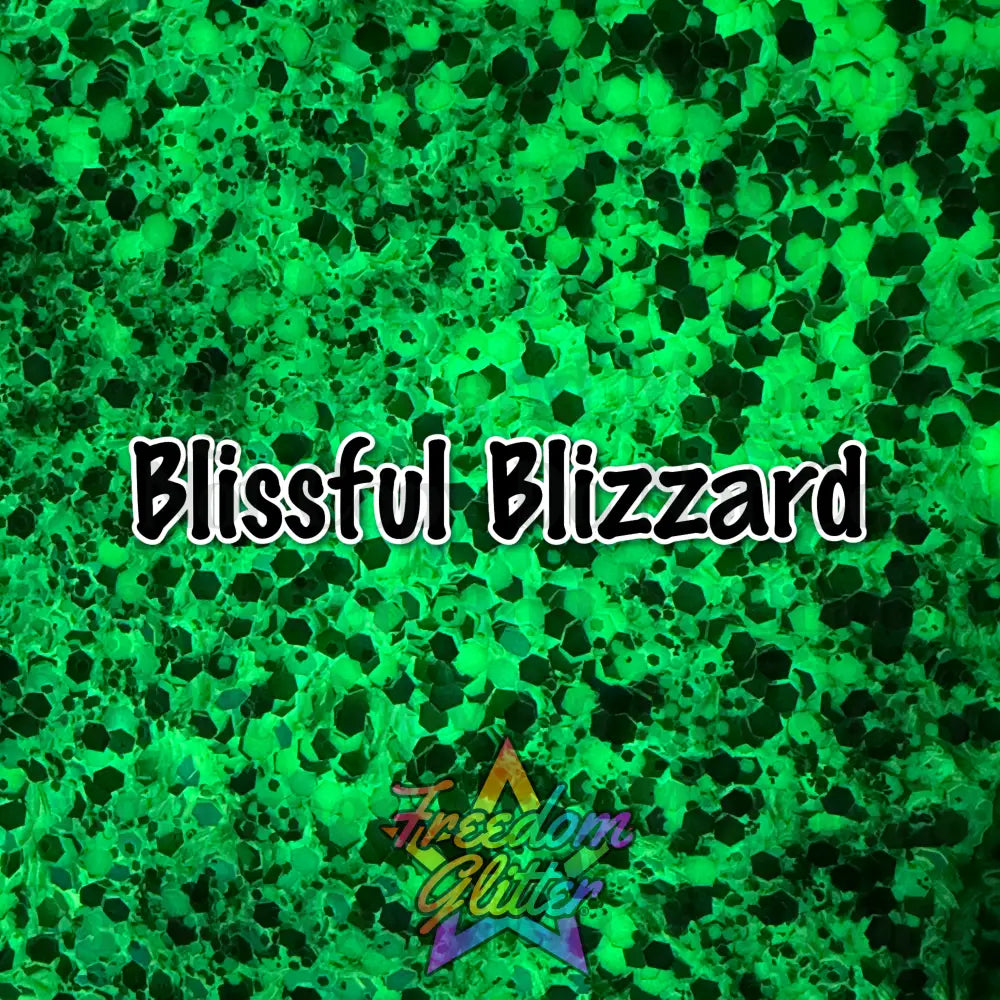 Blissful Blizzard (Glow Glitter)