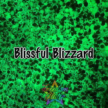 Blissful Blizzard (Glow Glitter)