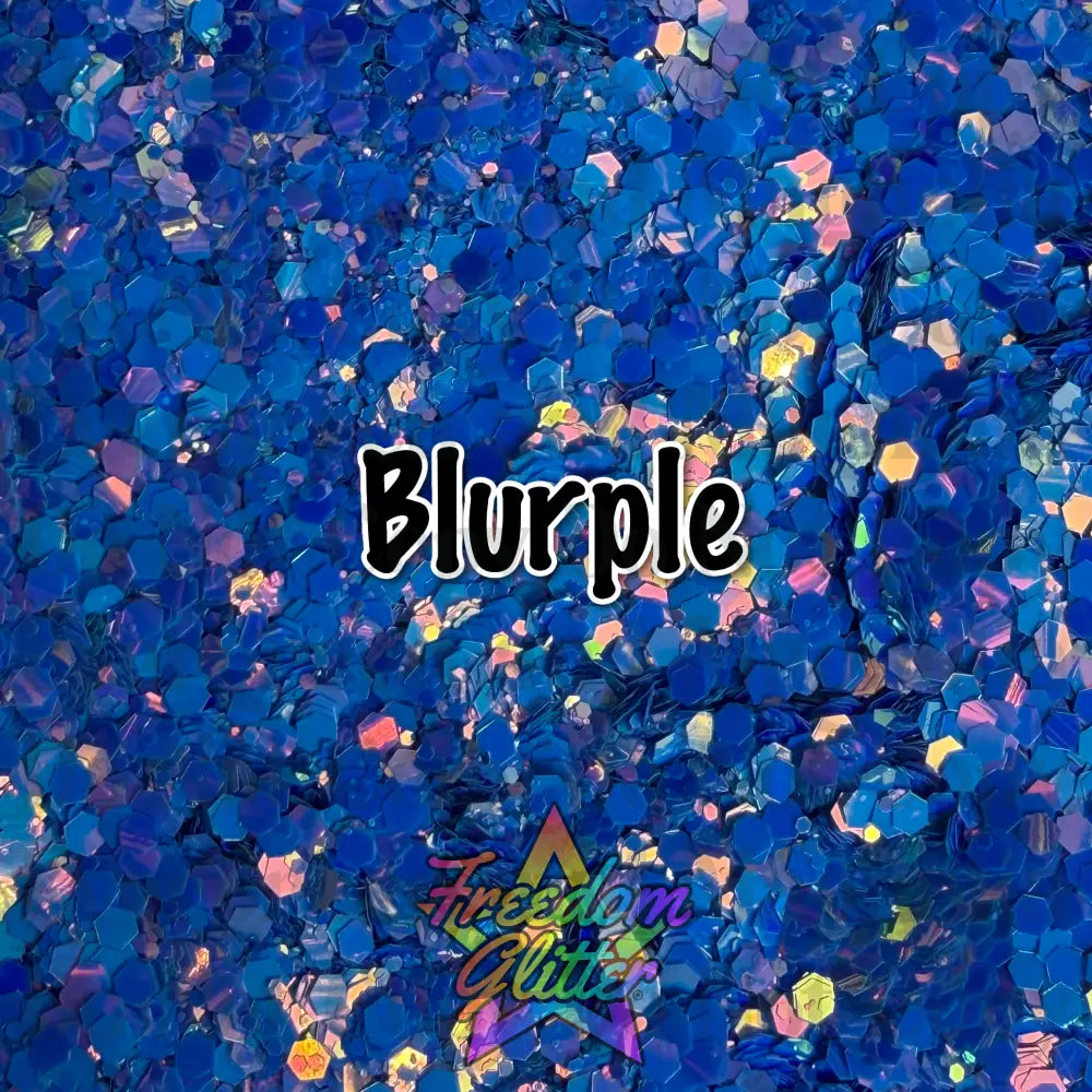 Blurple (Metallic/Iridescent Glitter)