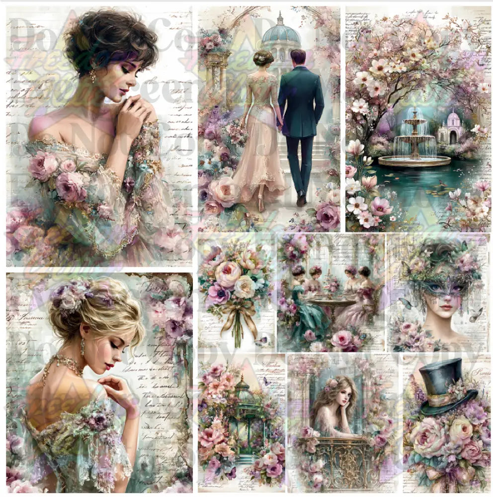 Mixed Image Sheet - Boho Chic 2 (Printed Vinyl)