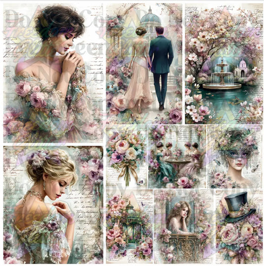 Mixed Image Sheet - Boho Chic 2 (Printed Vinyl)