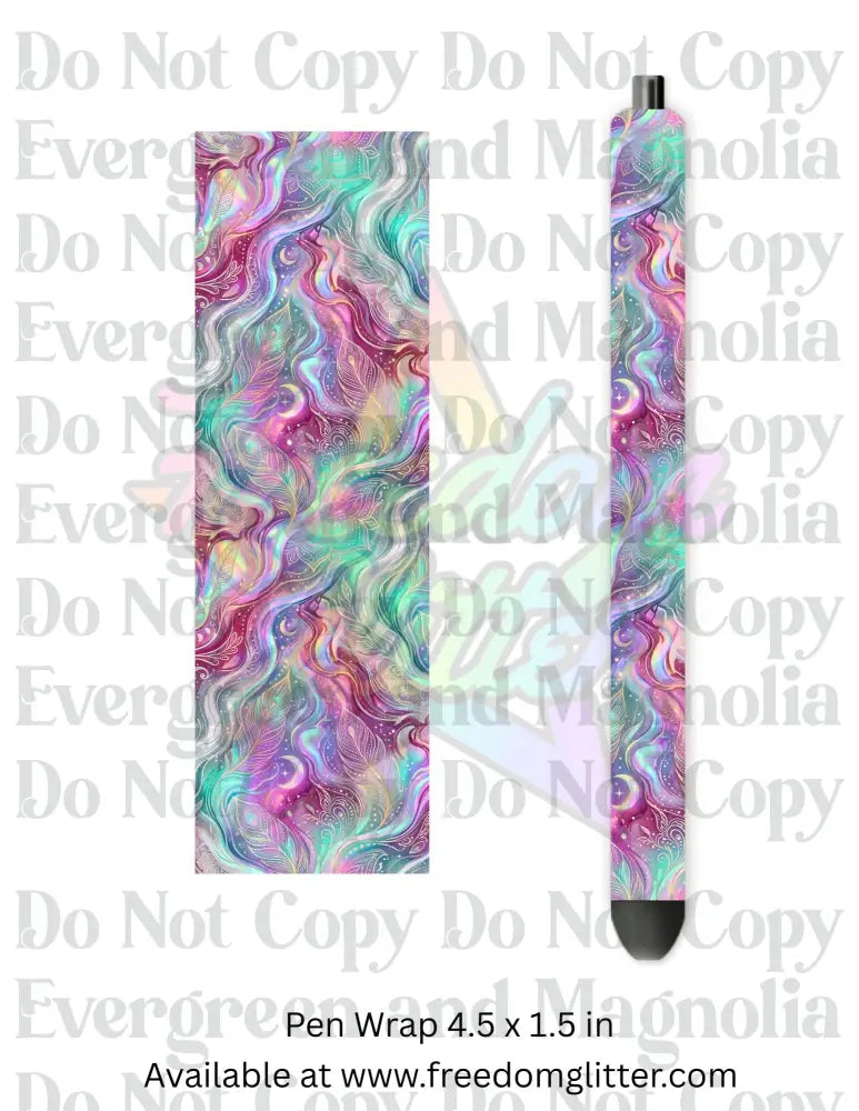 Boho Swirls 1 (Printed Vinyl)