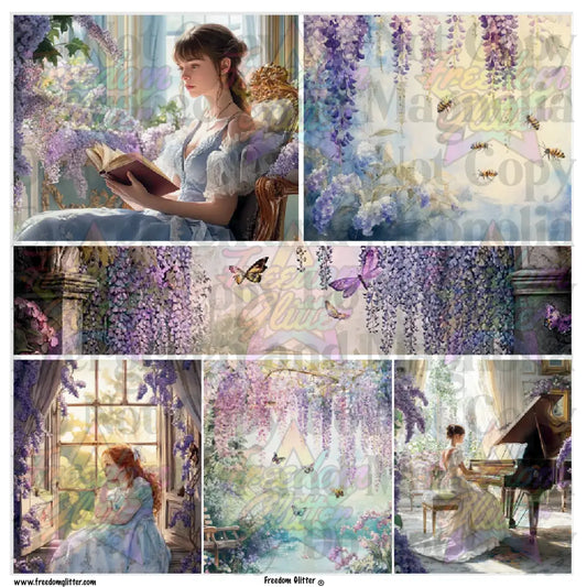 Mixed Image Sheet - Bridgerton 1 (Printed Vinyl)