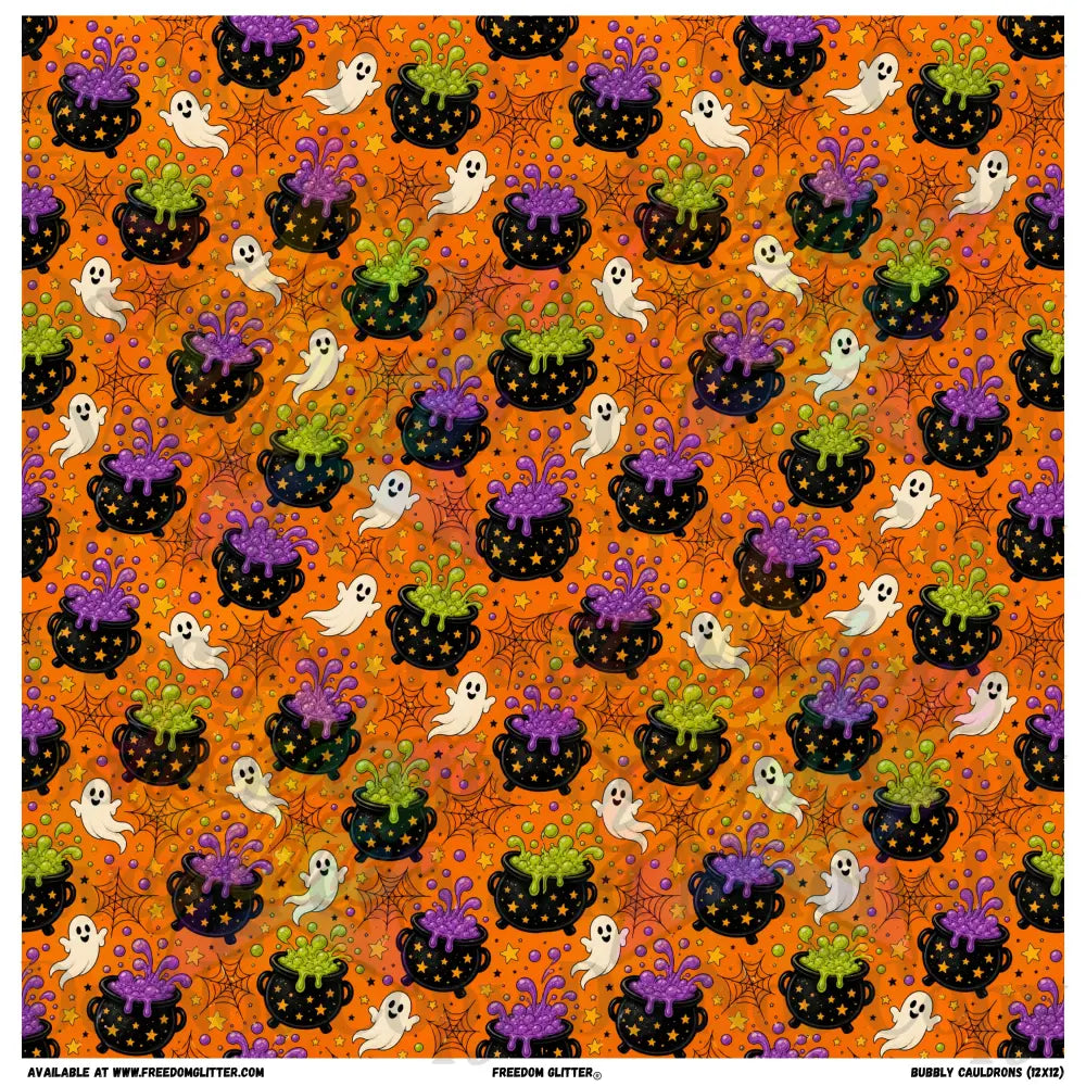 Bubbly Cauldrons (Printed Vinyl)
