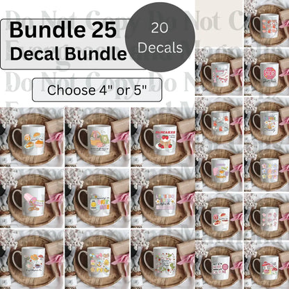 Bundle 25 Decal Bundle *20 decals included