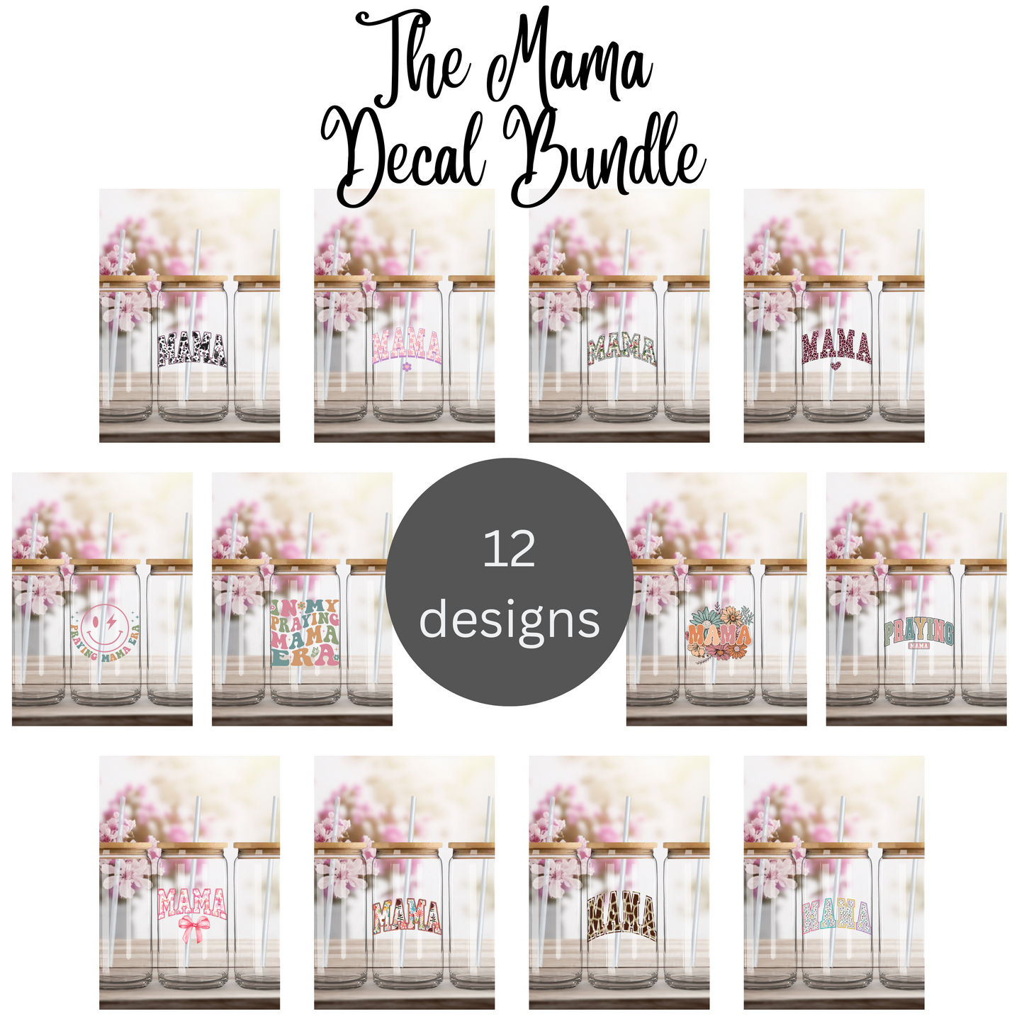 The Mama Decal Bundle