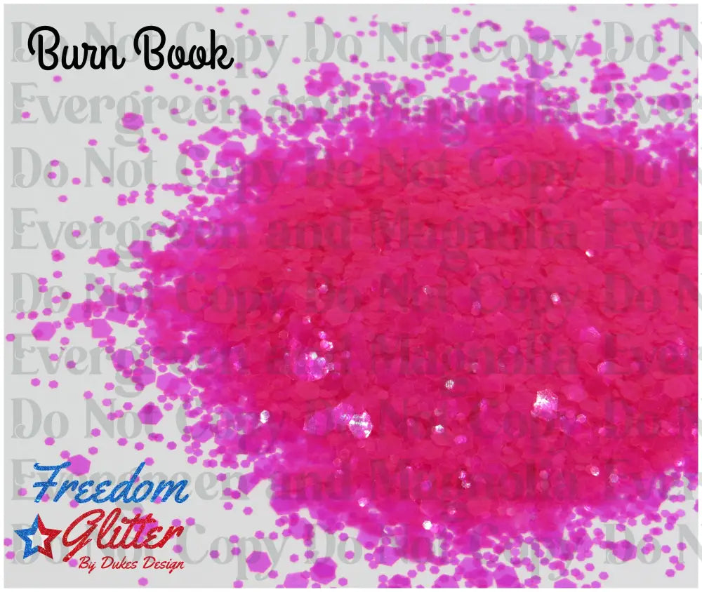 Burn Book (Iridescent Glitter)