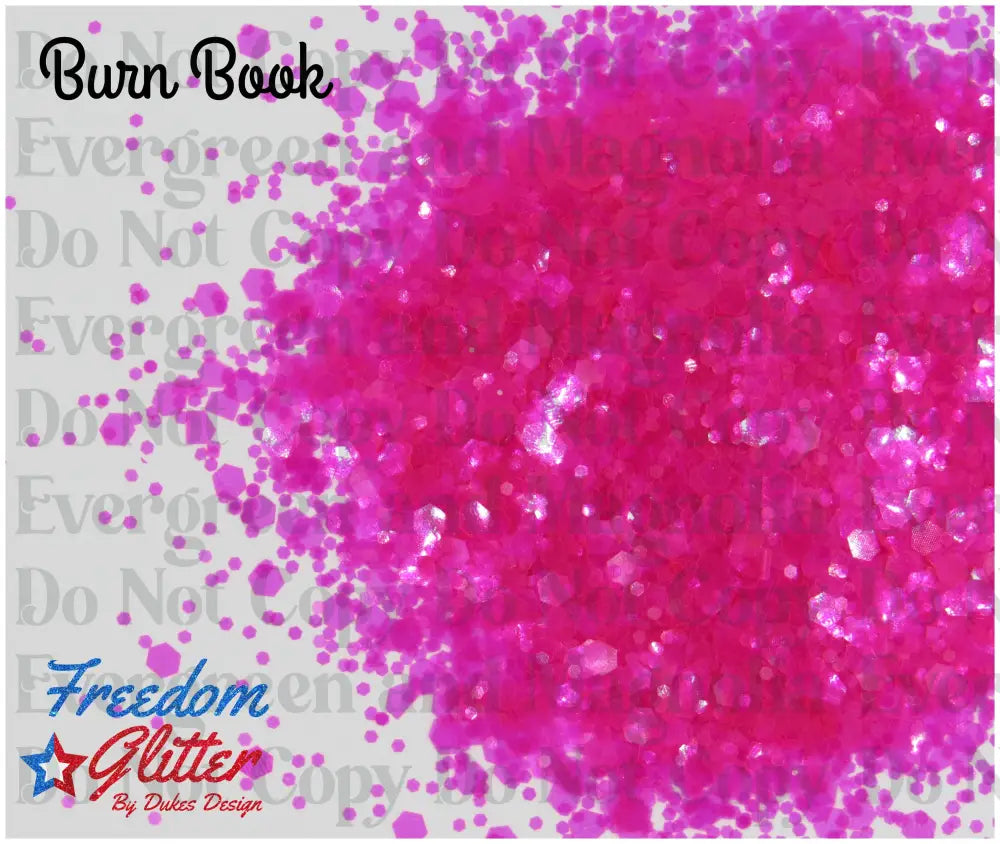 Burn Book (Iridescent Glitter)