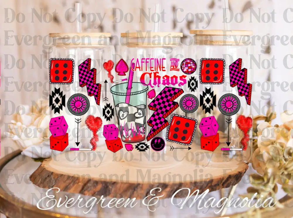 Caffeine & Chaos Wrap