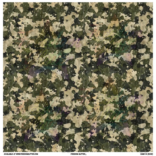 Camo 14 (Printed Vinyl)