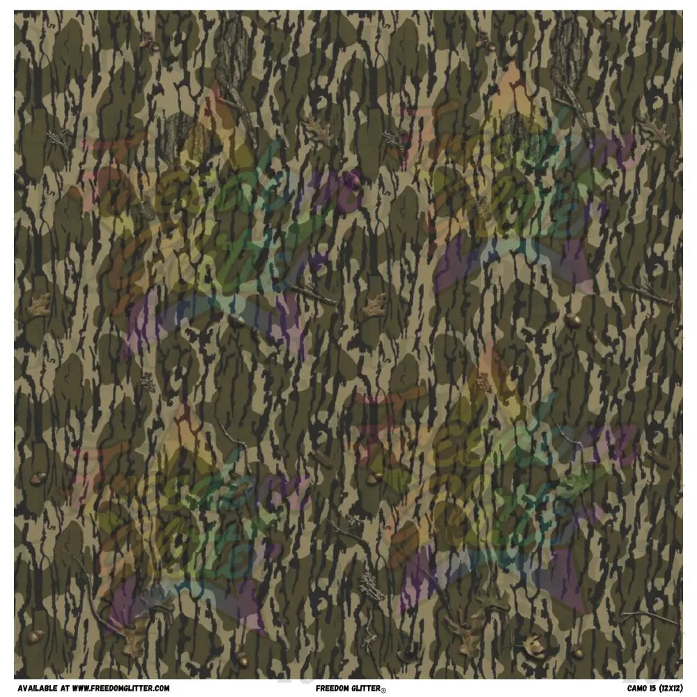 Camo 15 (Printed Vinyl)