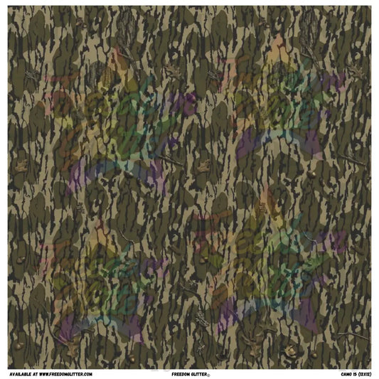 Camo 15 (Printed Vinyl)