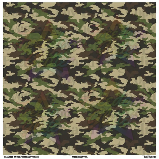 Camo 1 (Printed Vinyl)